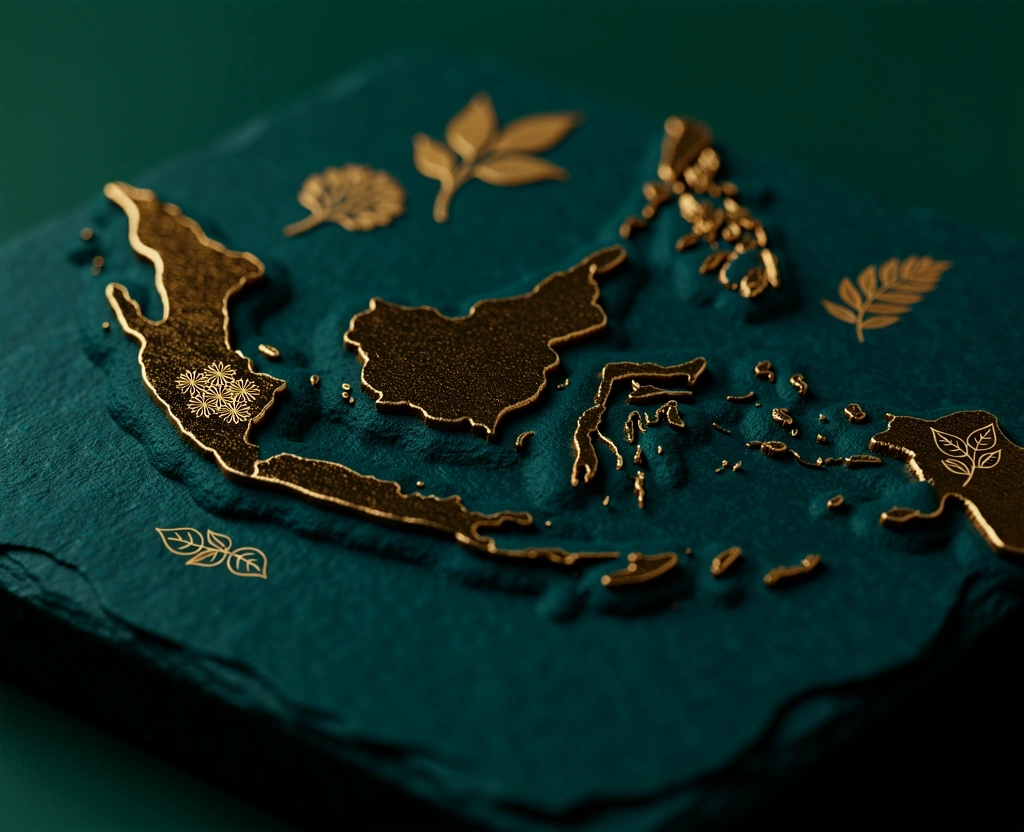Regional sourcing map