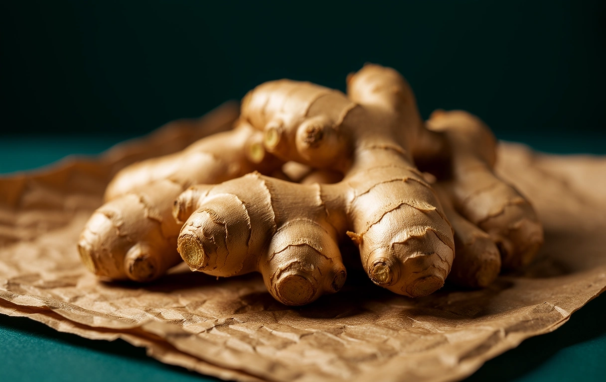 Raw Ginger Rhizomes